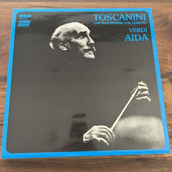 Verdi AIDA Toscanini 3xLP Box Set Half-Speed Master RCA VL-46021 Italy - Picture 1 of 11